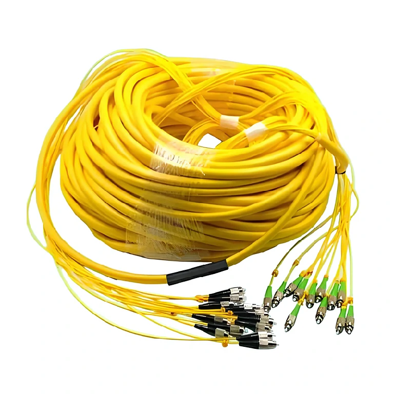 Indoor Bundled Flexible Optical Cable Series Fiber Optic Connectors